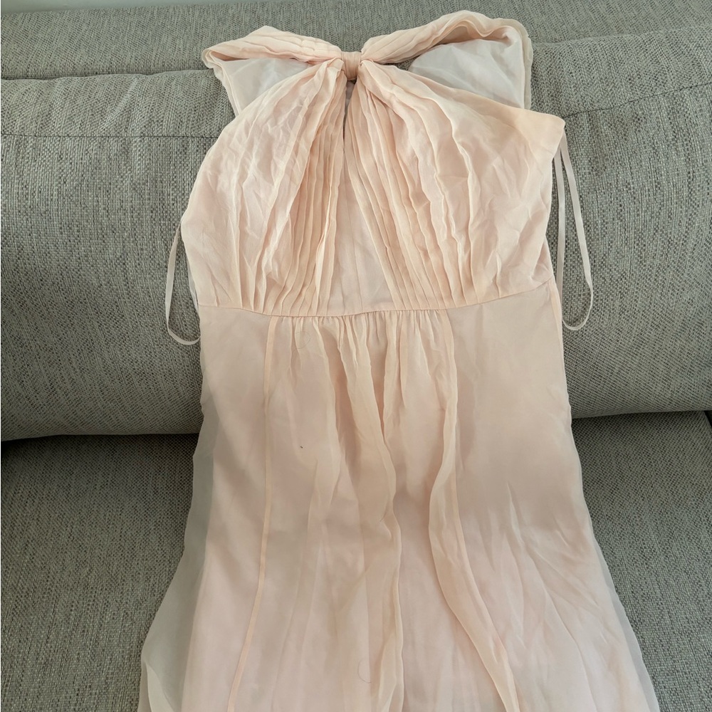 Ann Taylor Soft Pink Mini Dress
